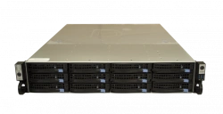 Network IP Video Server for 24 Cameras - Domination IP-24-12-HS