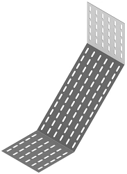 Vertical Internal 90-Degree Cable Tray Base DKY 000 F90