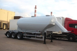 Universal Material Transport Tank Semi-Trailer BCM-21.5 with BPW Axles HSFALM 9010-15 V36 61.68.361.059 Q