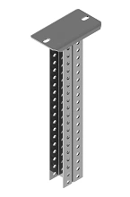 Double Perforated Suspension Rail SKDEР-000