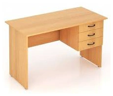 Teacher's Desk with Three Drawers, Model U.02.22