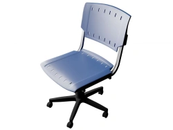 Plastic Cross Base Chair STU-K.02