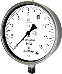 Vibration-Resistant Manometers for Aggressive Media MV-4ВУКС