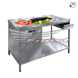 Medium Temperature Refrigerated Table SXS-1