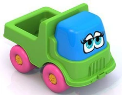 Miniature Colorful Truck "Businka" for Little Ones