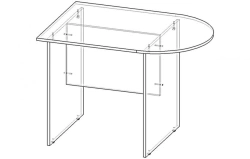 Universal Meeting Table - Bureaucrat Series