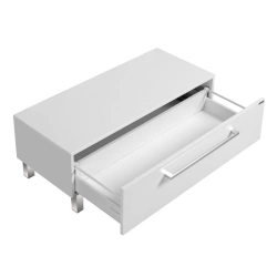 White Aquaton Madrid 100 M Chest of Drawers with Drawer, Model 1A127903MA0101