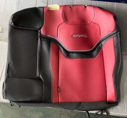 Red Artificial Leather Rear Left Seat Back Cover 7002130XST33AQT