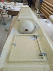 Washbasin Panel for Passenger Trains 4495.50.70.080