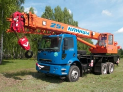 Crane Truck KS-55713-10K-3 with 25t Capacity