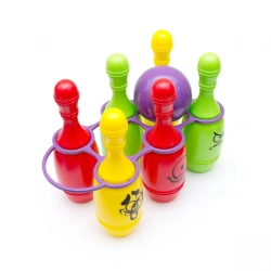 Fun Mini Bowling Pins Set KNOPO 1/6