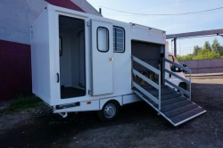 Diesel Truck for Animal Transport, Model 67061J on KAMAZ 43118 Chassis