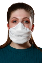 Filtering Half Mask for Aerosol Protection with Additional Vapor and Gas Protection "Lepestok-200AE SB" FFP3 R D