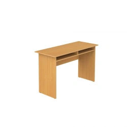 Wooden Auditorium Table for Educational Institutions - Two-Seater