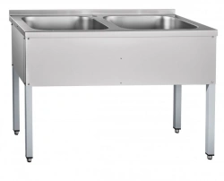 Two-Section Disassembly Washing Sink VMP-6-2-6 RCH