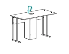 Laboratory Student Desk for Chemistry Classroom (Brand: Alliance-S)