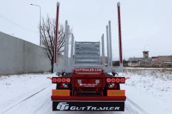 Four-Axle Log Transport Semi-Trailer TSA-734
