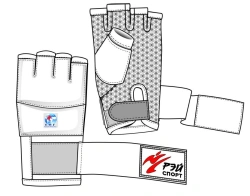 Kyokushin Karate Gloves for KWU, Art. B2704IS
