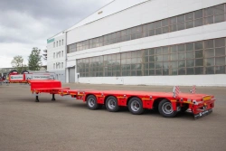 Specialized Low Loader Semi-Trailer TVERSTROYMASH 993941-0022 AS46W 2R2SS