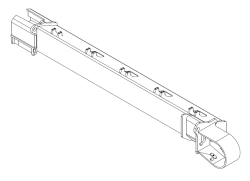 Processed Right Longeron Model 13546706 for Track Base