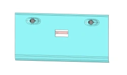 Rear Access Hatch Made of Polyester Fiberglass 5299230-5412520-50/B