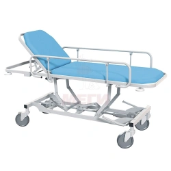 Patient transport trolley