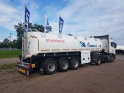 Fuel Transport Semi-Trailer Tank 9639A with BPW Axles
