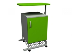 Medical Nightstand with Rotating Tabletop TMK-09