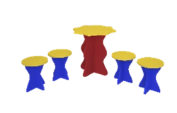 Flower Play Corner Set Dm4316