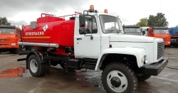 Fuel Tanker for Transporting Oil Products - Type 47121, Modification 47121R on GAZ Chassis
