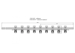 Control Rail with Liners for Switches (Project 2768.14.000/-01/-02/-03)