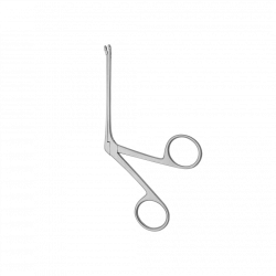 Curved Ear Polyp Forceps №2, Model TSH-04-184-14.4, 144 mm