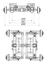 Balancing Suspension System for Trailers PTS-12.07.00.000