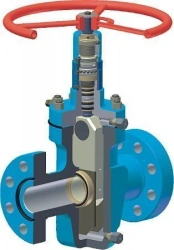 Full-Passage Gate Valve with Single Plate Disc, Type ZMS