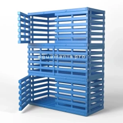PVC Storage Cabinet Rack