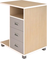 Frameless Side Table FrTb2 with Adjustable Height