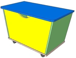 Toy Storage Box with GOST Compliance FN.MDU.01.68.00.00.00