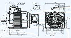 AC Induction Motors 5ANK 280 Phase Rotor, 75-375 kW