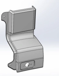 Left Front Wing Panel for Vehicle Protection 65205-8403040