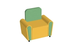Children's Armchair "Masha" 600x450x600 mm MK-02