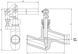 Regulating Valve 9C-3-3-4 for Liquid Flow Control