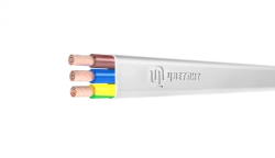 Low Fire Hazard PVC Insulated Flat Copper Conductor Cable PBBVGHng(A)-LS