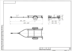 Boat and Watercraft Transport Trailer O1 Category
