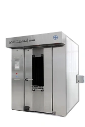 Automatic Bakery Oven with Rotating Trolley for Bread Production PVT-3K