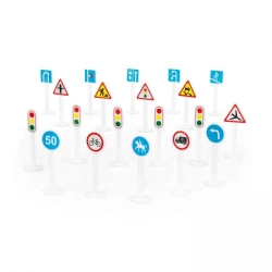 Road Sign Set No. 2 (20 Elements) for Kids - 64202