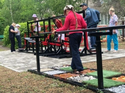 Walking Track with Uneven Surface Simulation 3 x 1 m