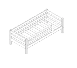 Wooden Bed for Children - Durable and Safe Design