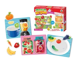 Smart Velcro Games: Fruits and Vegetables