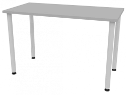 Round Leg Table 1200x600x760mm