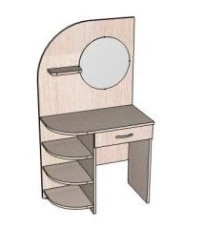 Elegant Dressing Table with Mirror - Modern Design